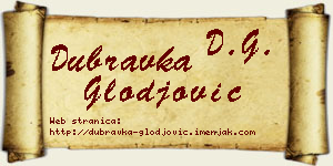 Dubravka Glođović vizit kartica